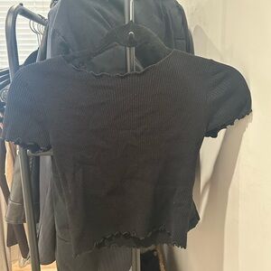 Brandy Melville black crop top